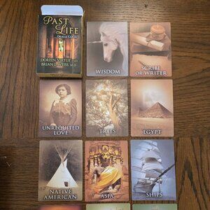 Past Life Oracle Cards, BNIB (no book included)